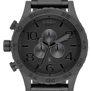 Nixon Men’s Watch 51-30 matte black chrono